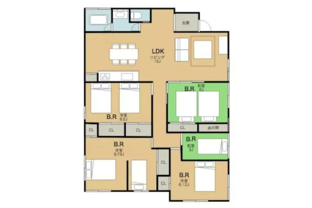 فيلا Terrace House Tsubokawa ناهَ المظهر الخارجي الصورة